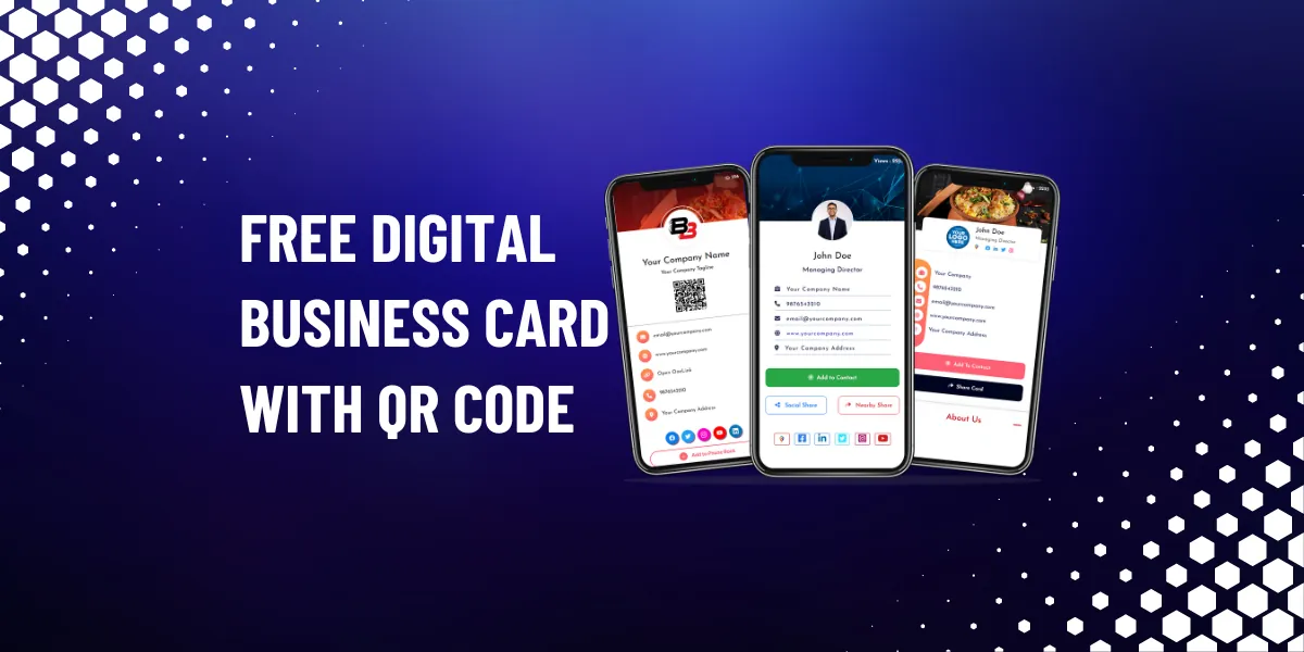 How to make free Digital Business Card With BigDot