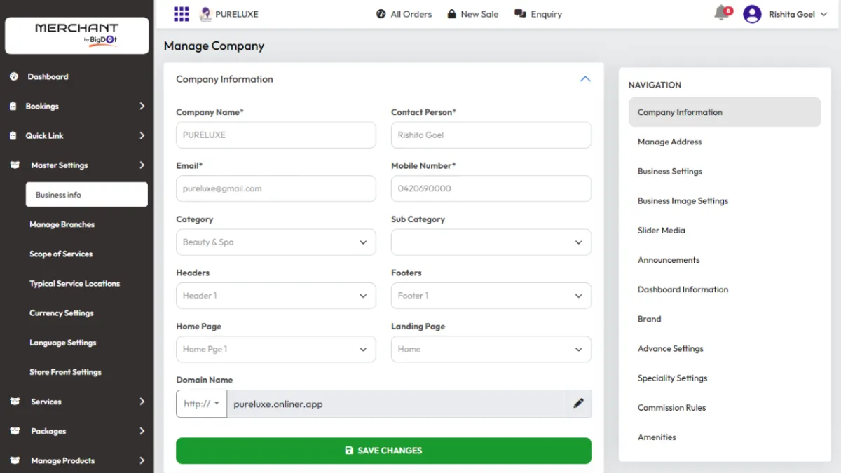 Transform Your Online Business: Build and Grow with BigDot Booking Store